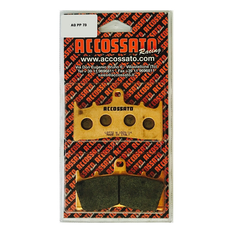 Pastiglie freno per Kawasaki, Suzuki marca Accossato codice AGPP73