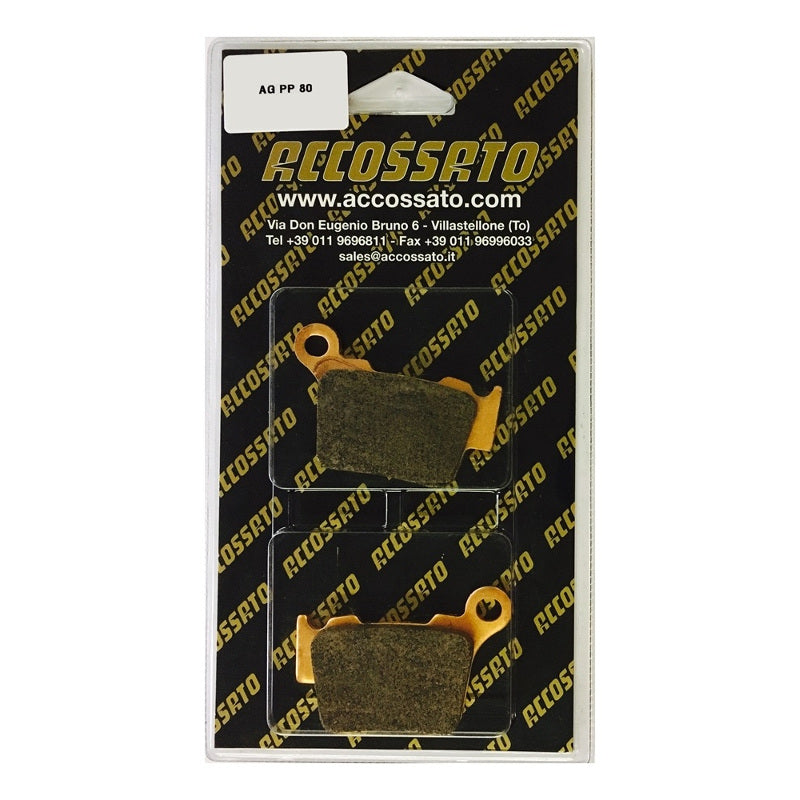 Pastiglie freno per KTM marca Accossato codice AGPP80