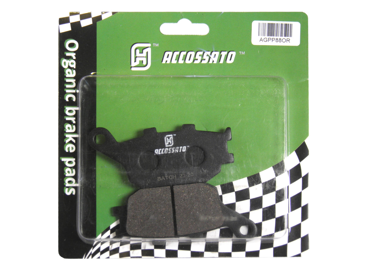 Pastiglie freno per Honda, Kawasaki, Suzuki, Yamaha marca Accossato codice AGPP88