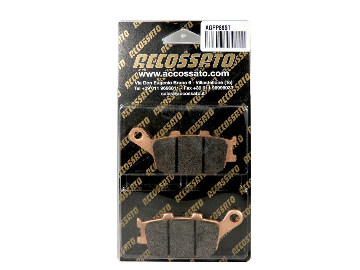 Pastiglie freno per Honda, Kawasaki, Suzuki, Yamaha marca Accossato codice AGPP88