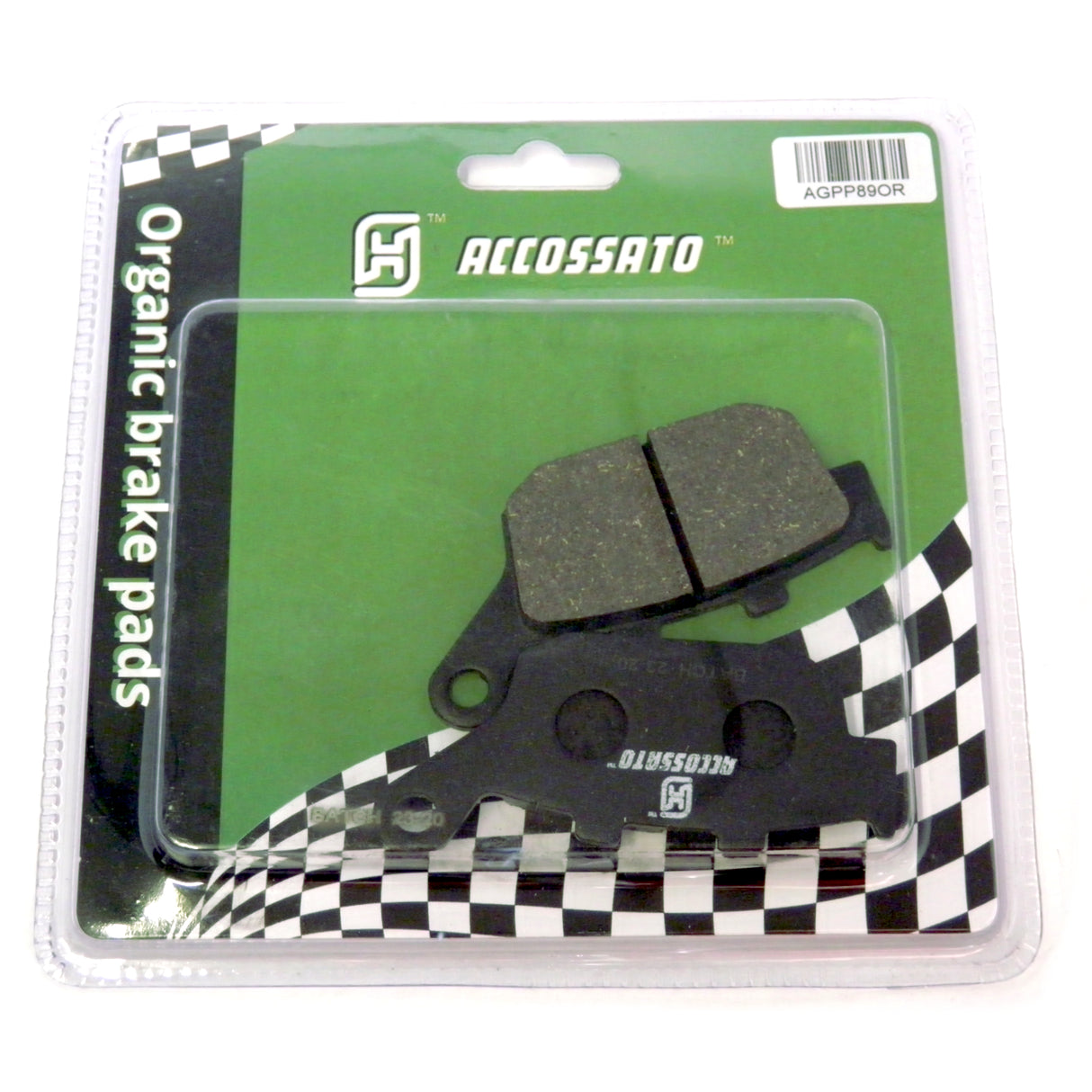 Pastiglie freno per Honda, Yamaha marca Accossato codice AGPP89