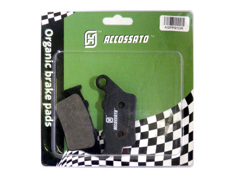 Pastiglie freno per Aprilia, Benelli, Ducati, Harley Davidson, Honda, KTM, Yamaha marca Accossato codice AGPP91