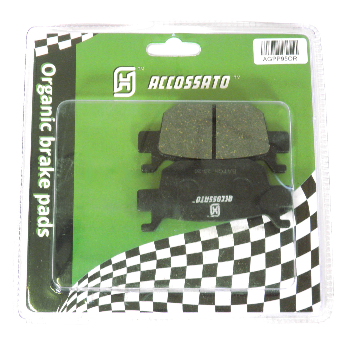 Pastiglie freno per Benelli marca Accossato codice AGPP95