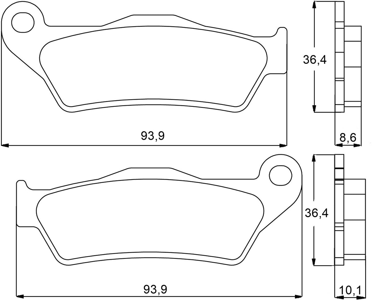 Pastiglie freno per BMW marca Accossato codice AGPP97