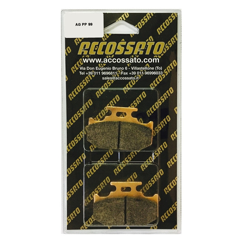 Pastiglie freno per Kawasaki, Suzuki, Yamaha marca Accossato codice AGPP99