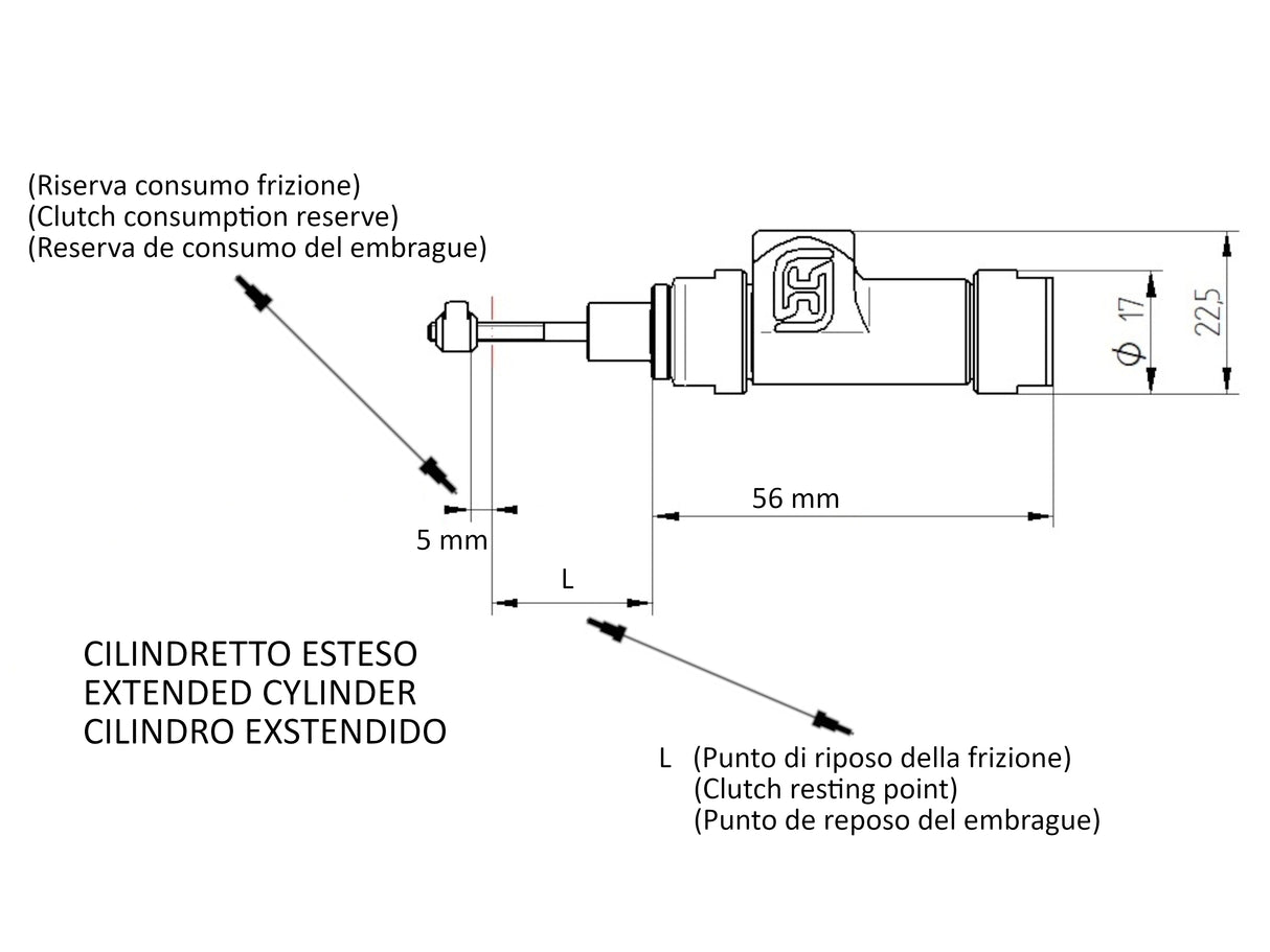 Nuovo Attuatore Per Kit Di Trasformazione Frizione Da Filo A Idraulica