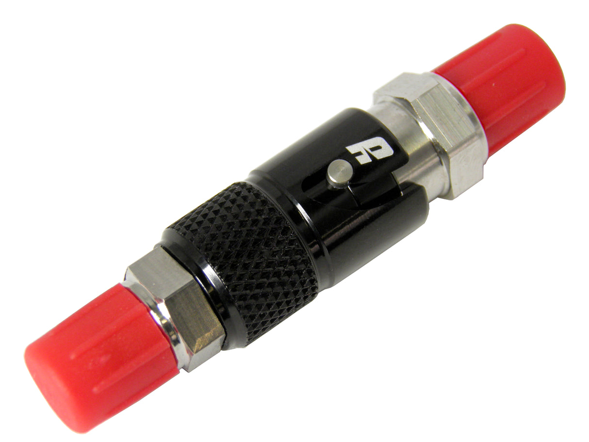 Sgancio Rapido Accossato In Titanio Per Tubo Freno, Colore Nero