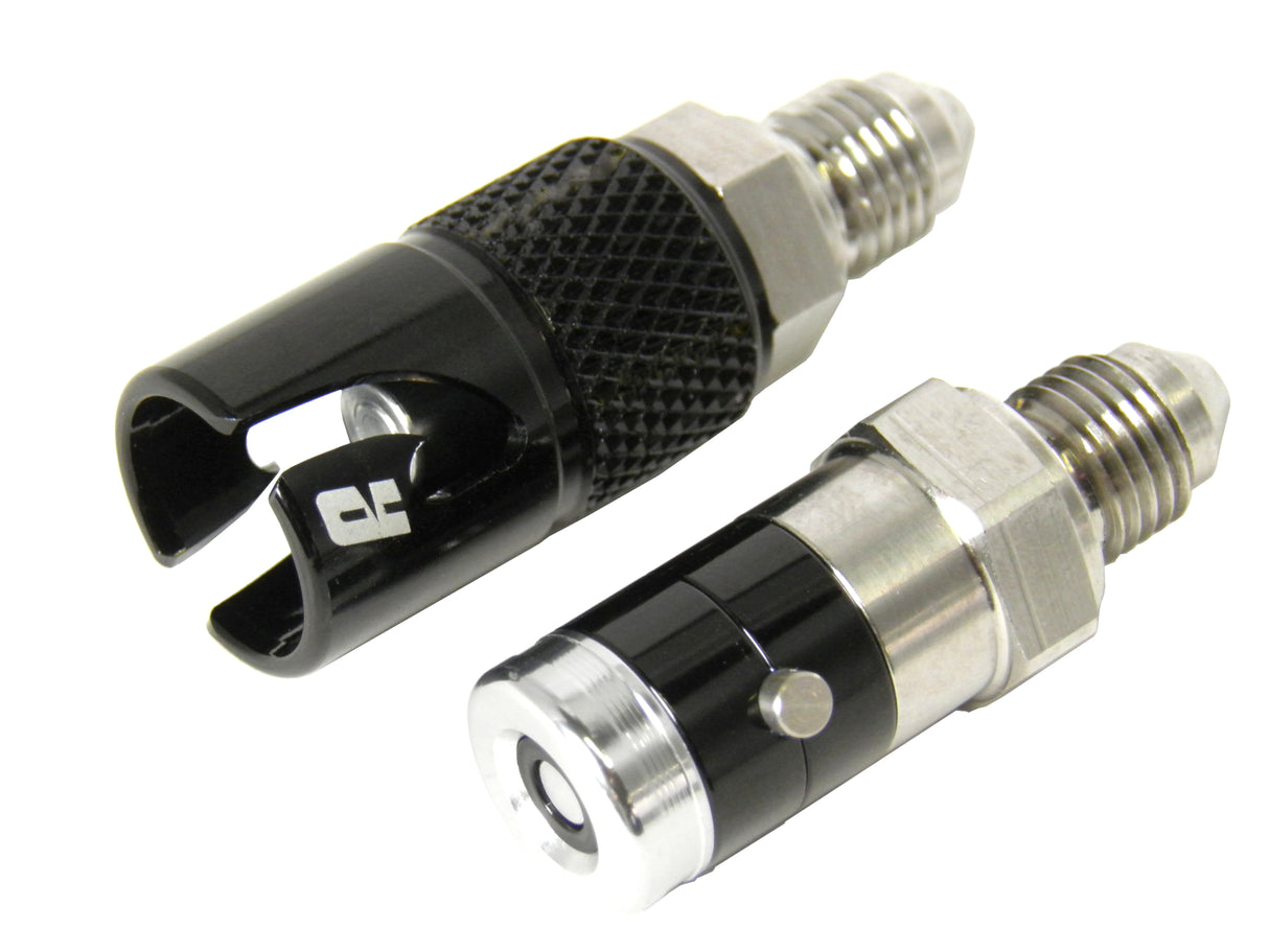 Sgancio Rapido Accossato In Titanio Per Tubo Freno, Colore Nero