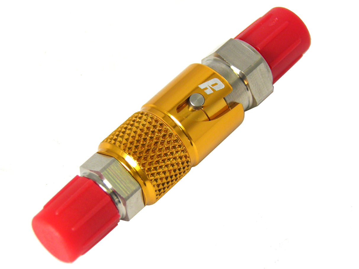 Sgancio Rapido Accossato In Titanio Per Tubo Freno, Colore Oro