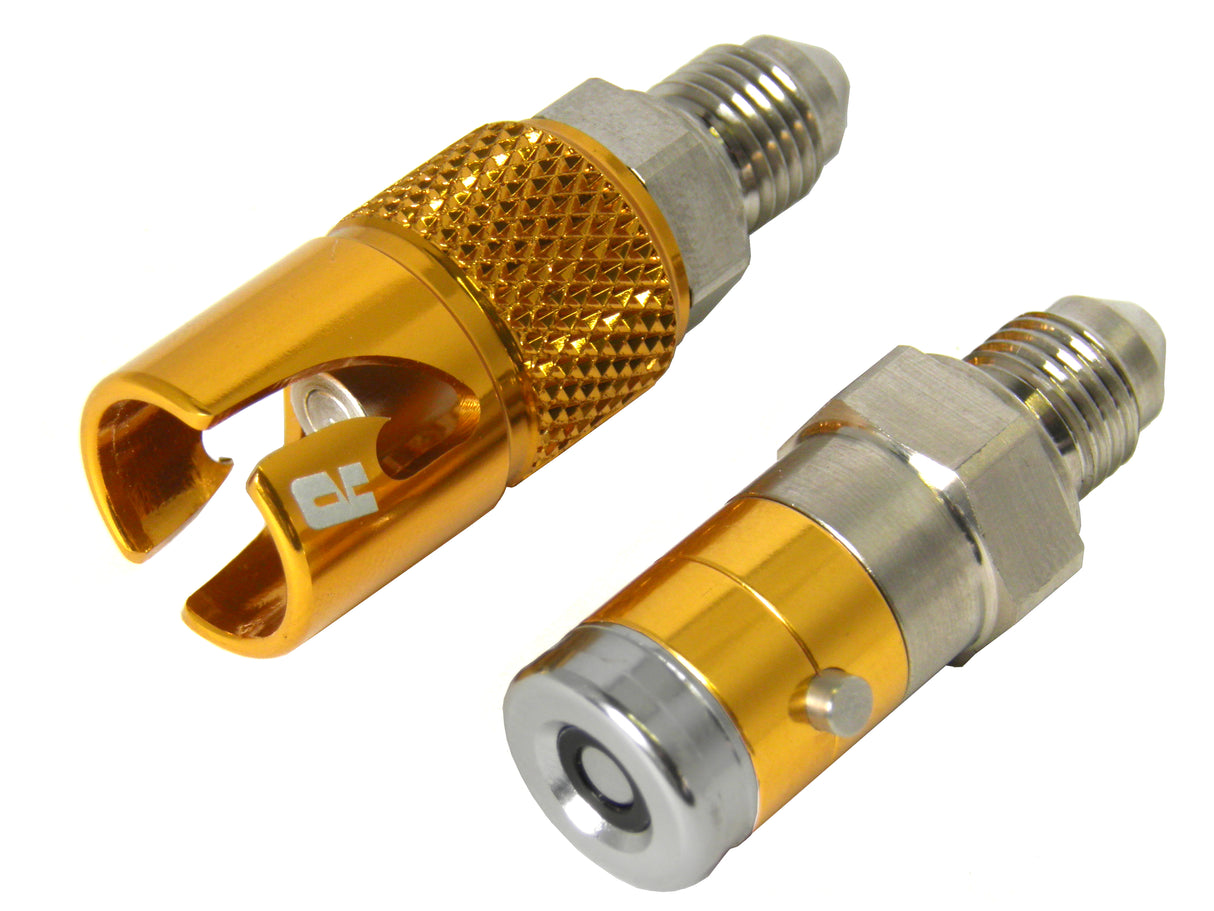 Sgancio Rapido Accossato In Titanio Per Tubo Freno, Colore Oro