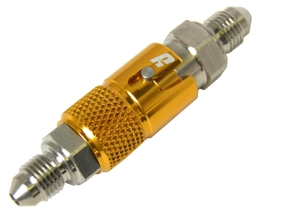 Sgancio Rapido Accossato In Titanio Per Tubo Freno, Colore Oro