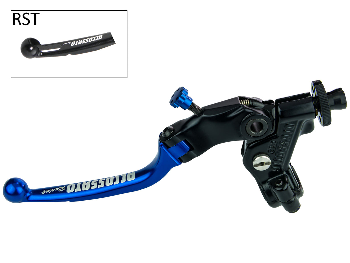 Comando Frizione A Cavo Accossato Con Leva Snodata Colorata (Pomello+Leva) Con Predisposizione Attacco Micro