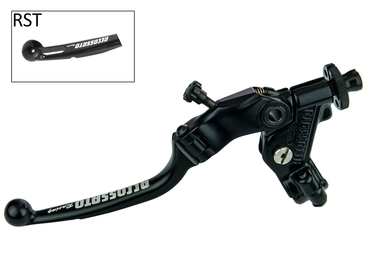 Comando Frizione A Cavo Accossato Con Leva Snodata Colorata (Pomello+Leva) Con Predisposizione Attacco Micro