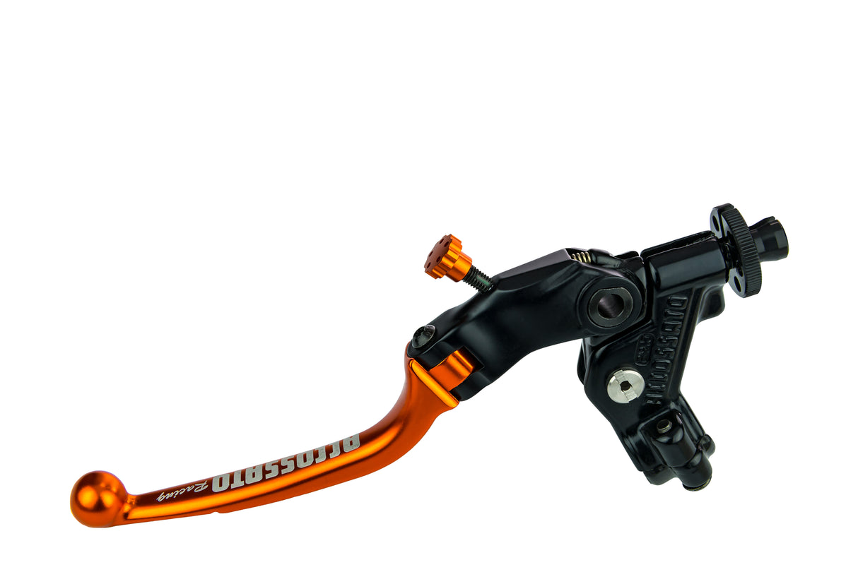 Comando Frizione A Cavo Accossato Con Leva Snodata Colorata (Pomello+Leva) Con Predisposizione Attacco Micro