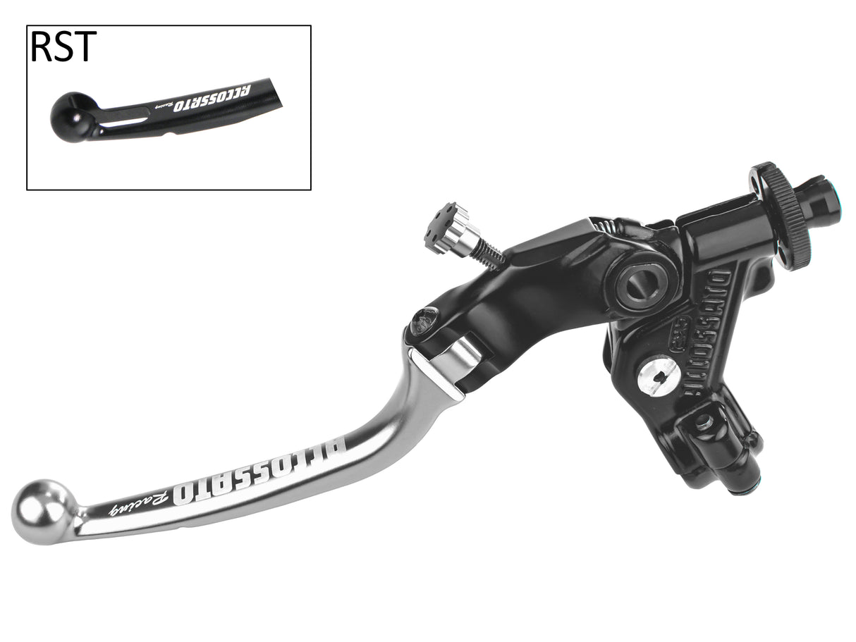 Comando Frizione A Cavo Accossato Con Leva Snodata Colorata (Pomello+Leva) Con Predisposizione Attacco Micro