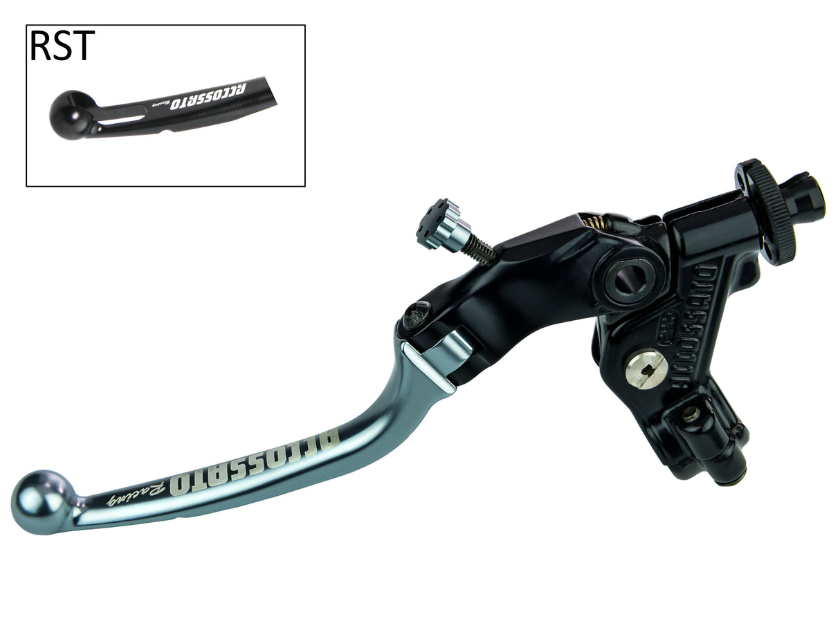 Comando Frizione A Cavo Accossato Con Leva Snodata Colorata (Pomello+Leva) Con Predisposizione Attacco Micro