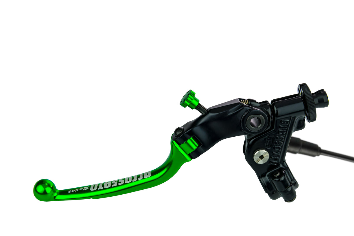 Comando Frizione A Cavo Accossato Con Leva Snodata Colorata (Pomello+Leva) Con Micro Incluso