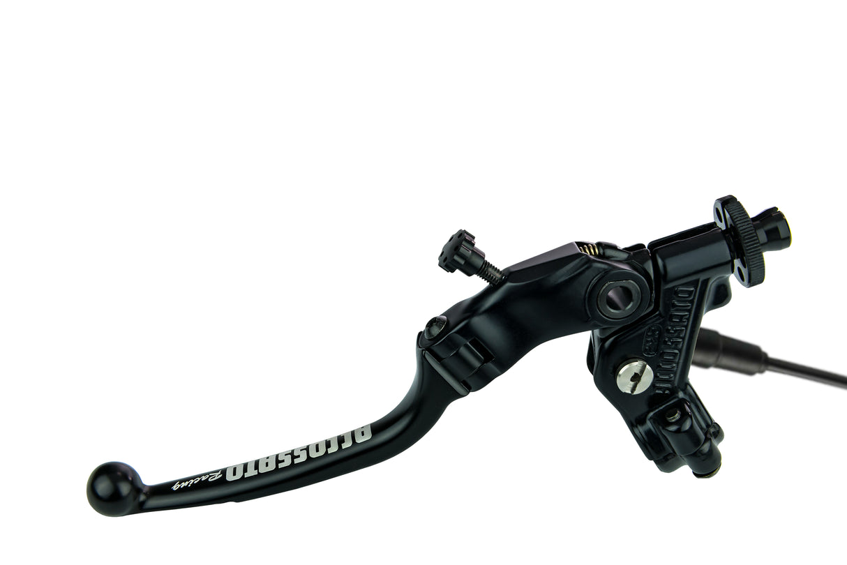 Comando Frizione A Cavo Accossato Con Leva Snodata Colorata (Pomello+Leva) Con Micro Incluso