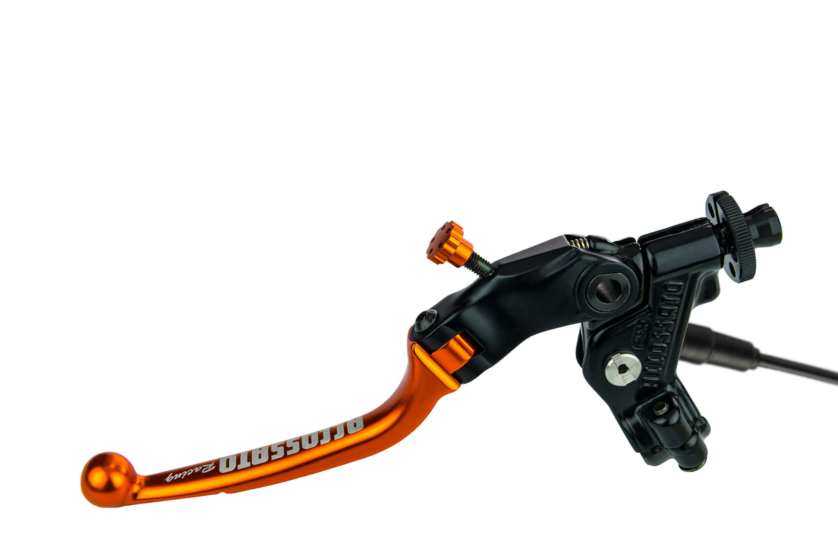 Comando Frizione A Cavo Accossato Con Leva Snodata Colorata (Pomello+Leva) Con Micro Incluso