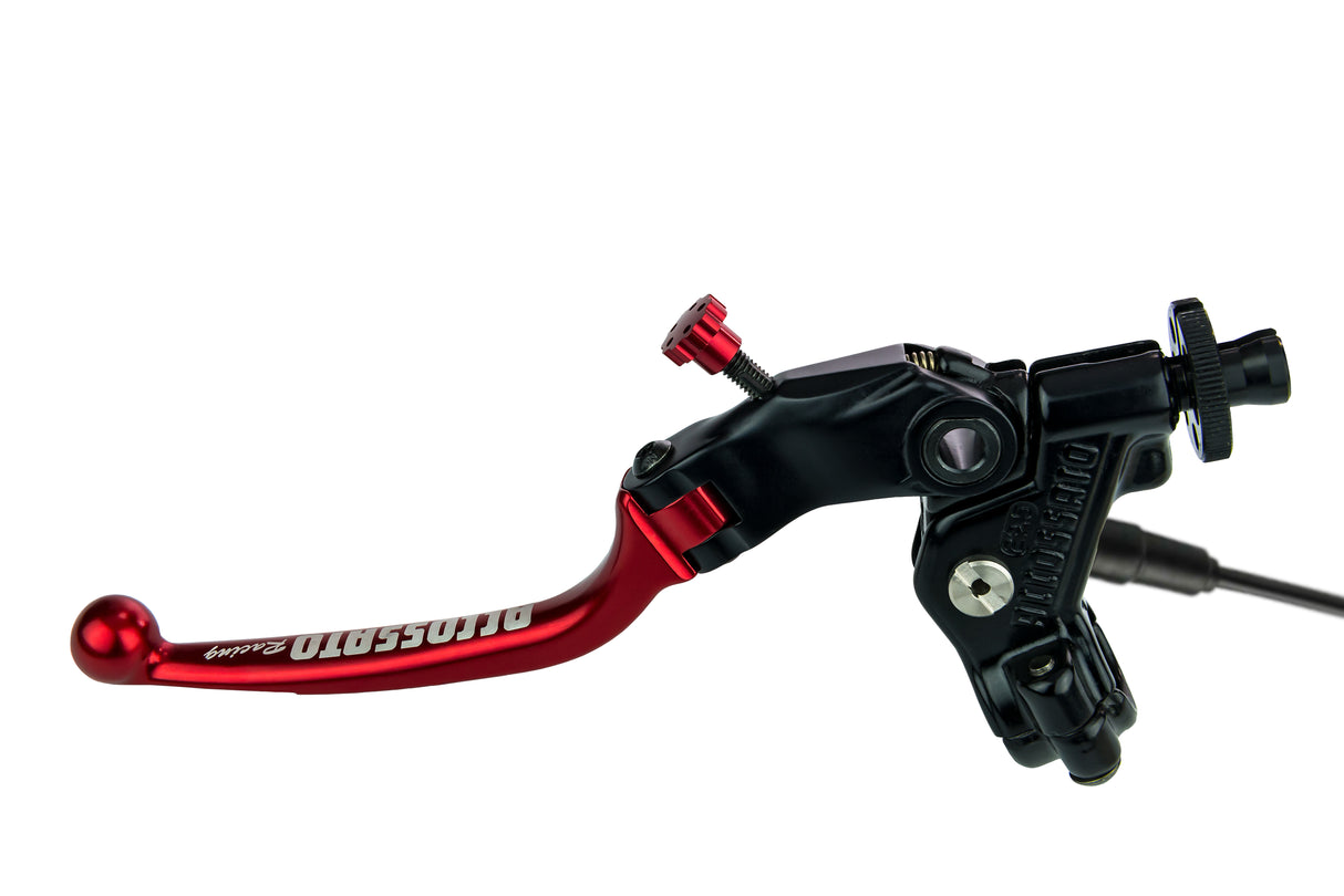 Comando Frizione A Cavo Accossato Con Leva Snodata Colorata (Pomello+Leva) Con Micro Incluso