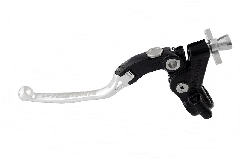 Comando Frizione A Cavo Racing Accossato Con Leva Snodata Colorata (Pomello+Leva+Regolatore)