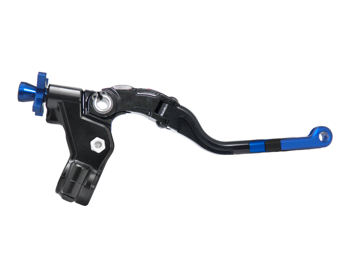 Comando Frizione A Cavo Accossato Con Leva Revolution Colorata (Pomello+Inserto+Regolatore), Con Predisposizione Attacco Micro