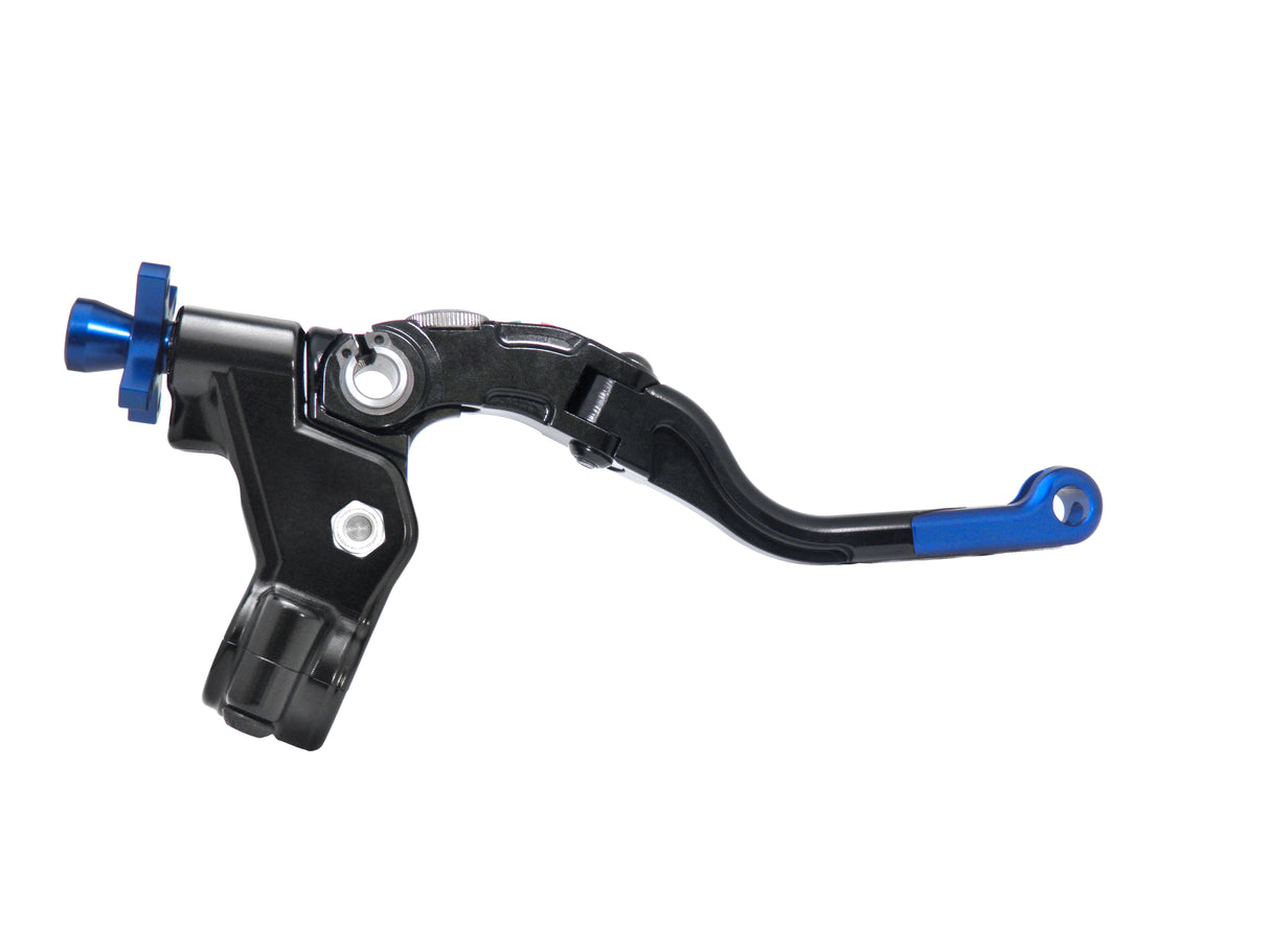 Comando Frizione A Cavo Accossato Con Leva Revolution Colorata (Pomello+Inserto+Regolatore), Con Predisposizione Attacco Micro