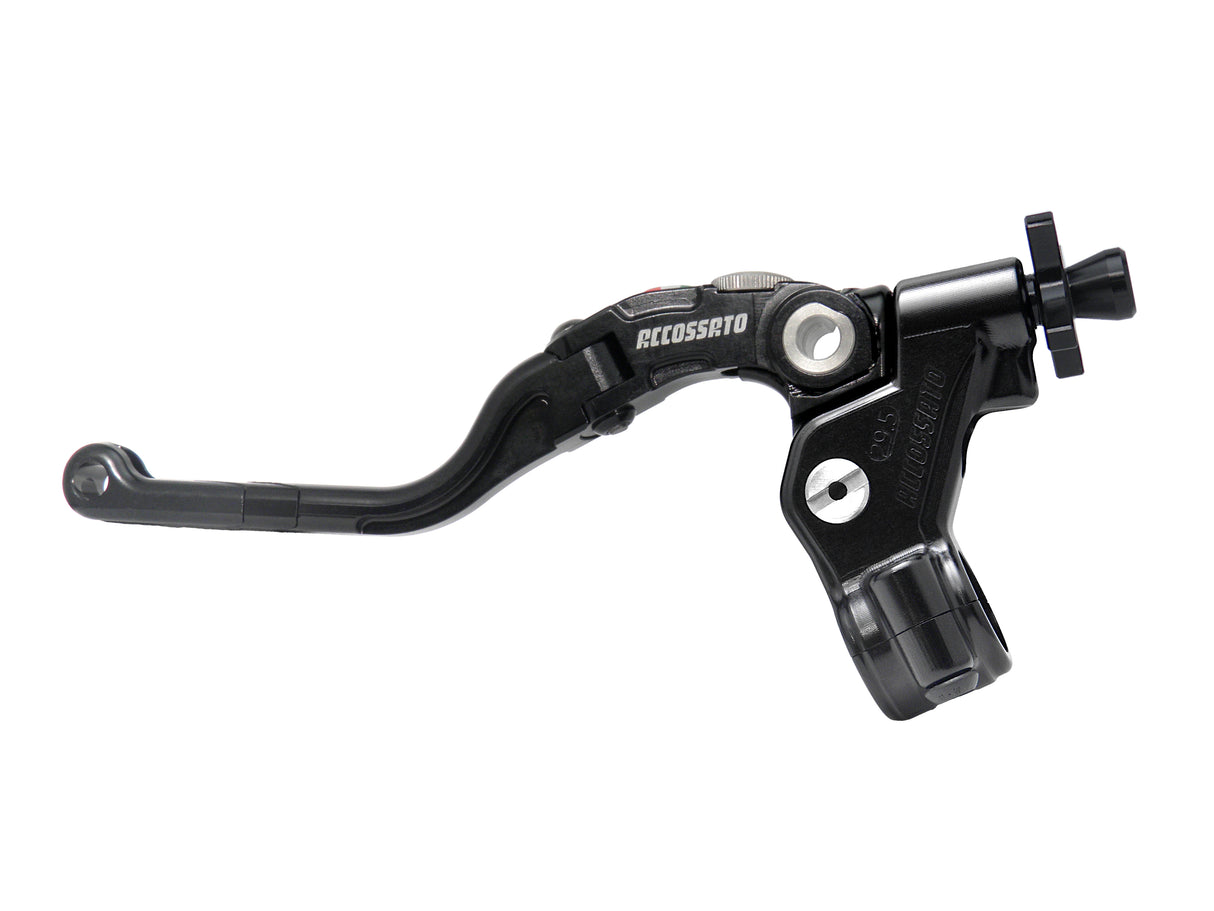 Comando Frizione A Cavo Accossato Con Leva Revolution Colorata (Pomello+Inserto+Regolatore), Con Predisposizione Attacco Micro