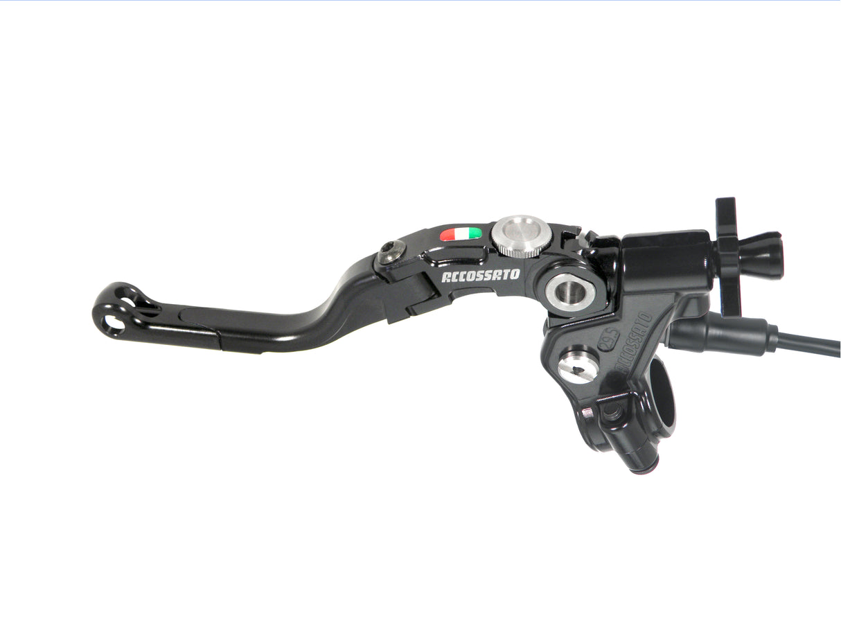 Comando Frizione A Cavo Accossato Con Leva Revolution Colorata (Pomello+Inserto+Regolatore), Con Micro Incluso