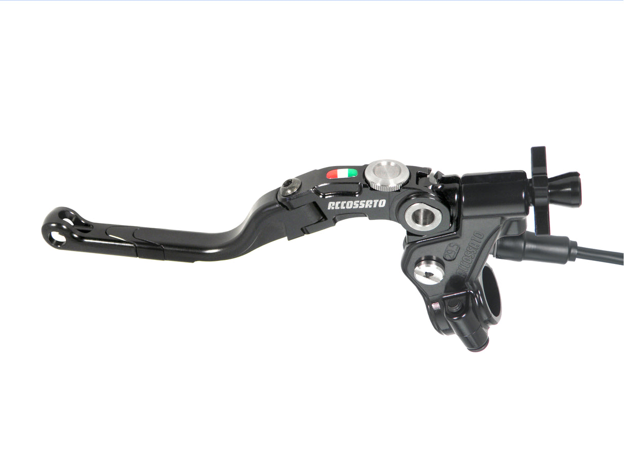 Comando Frizione A Cavo Accossato Con Leva Revolution Colorata (Pomello+Inserto+Regolatore), Con Micro Incluso