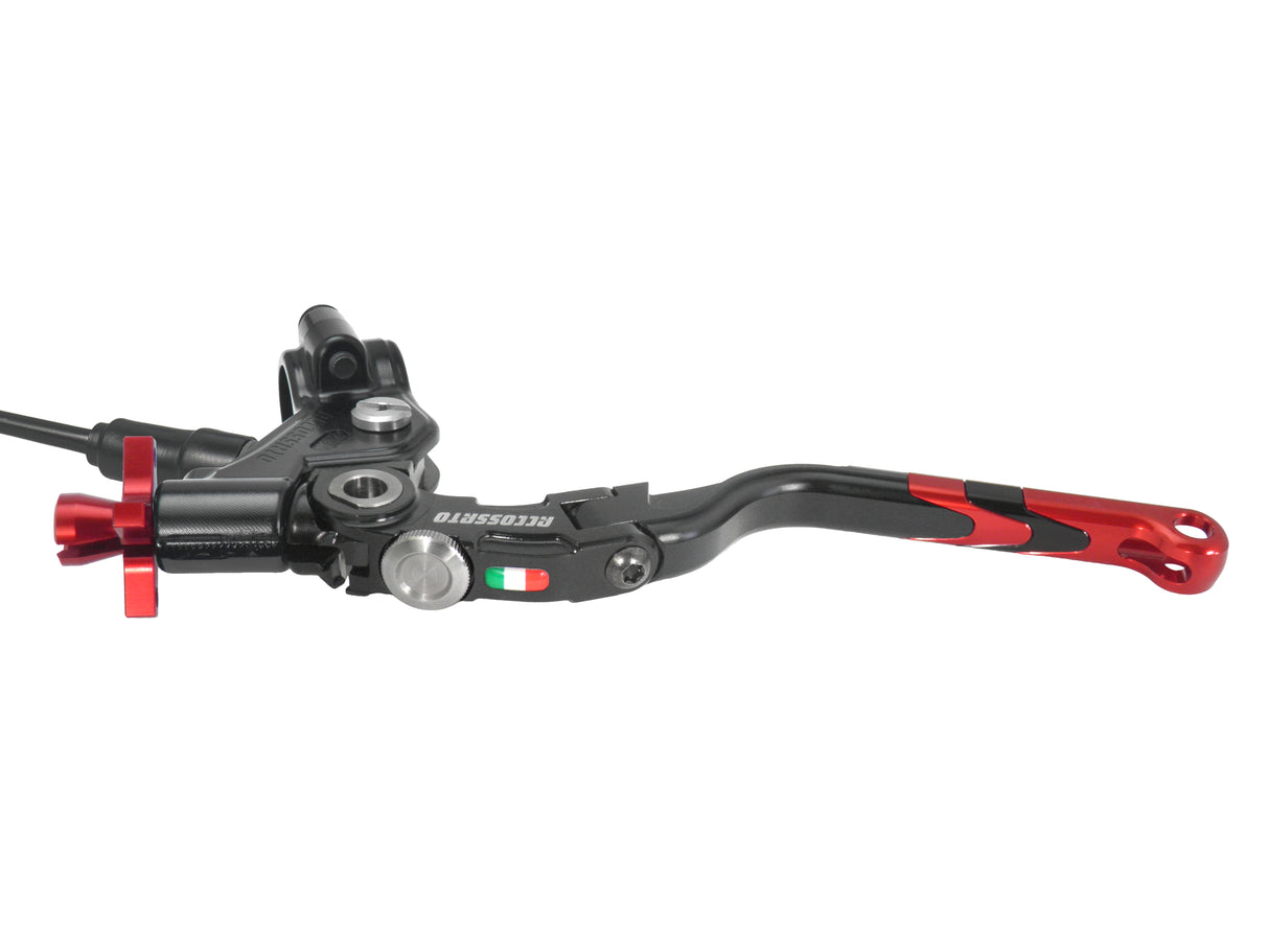 Comando Frizione A Cavo Accossato Con Leva Revolution Colorata (Pomello+Inserto+Regolatore), Con Micro Incluso