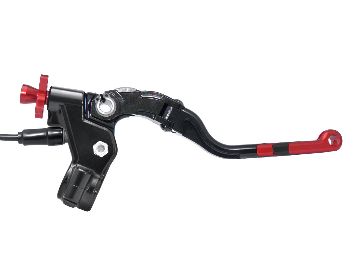 Comando Frizione A Cavo Accossato Con Leva Revolution Colorata (Pomello+Inserto+Regolatore), Con Micro Incluso