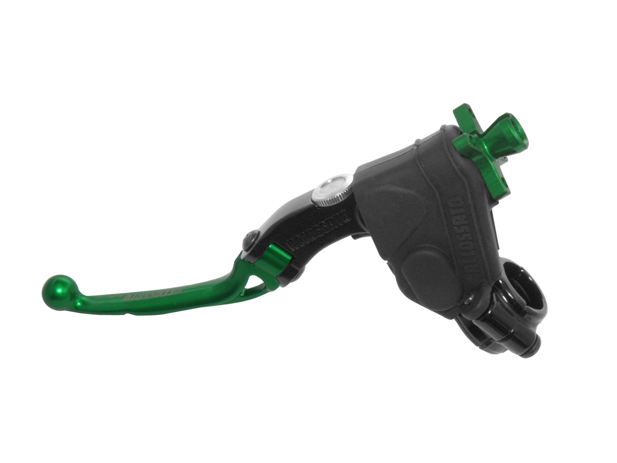 Comando Frizione Cross e Pitbike Accossato Con Leva Snodata Colorata (Pomello+Leva)