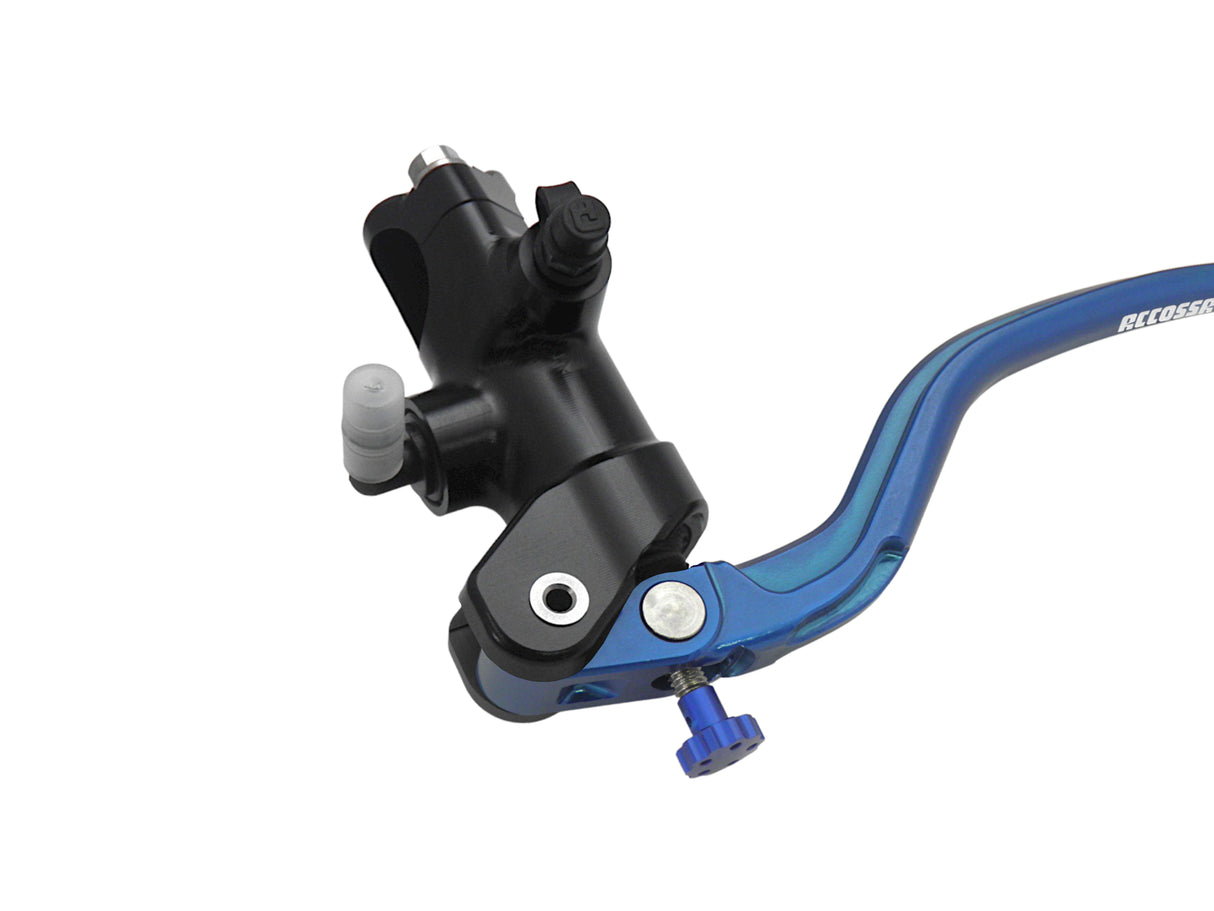 Pompa Frizione Radiale Accossato 16x16 Con Corpo Pompa Anodizzato Nero E Leva Fissa Colorata (Pomello+Leva)