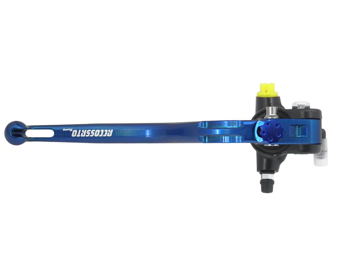 Pompa Frizione Radiale Accossato 16x16 Con Corpo Pompa Anodizzato Nero E Leva Fissa Colorata (Pomello+Leva)