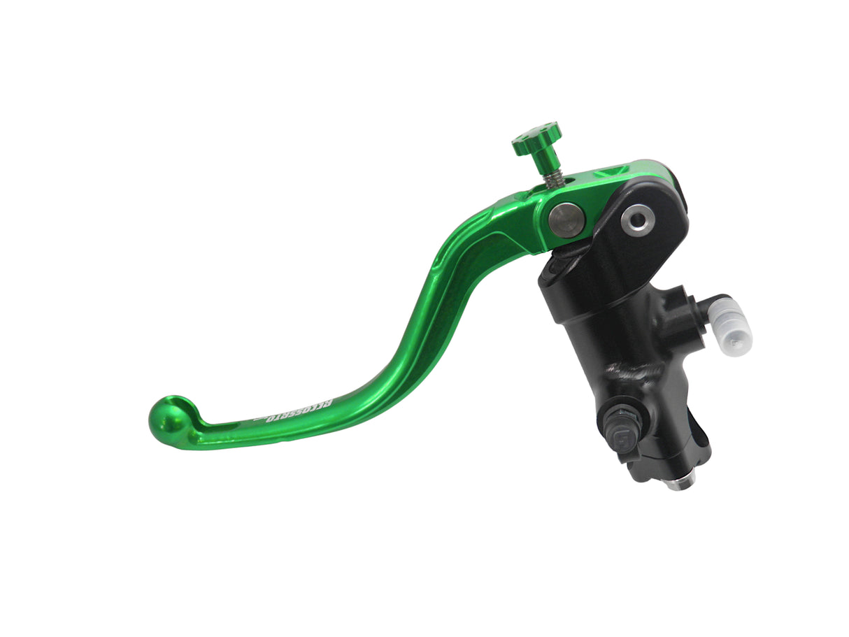 Pompa Frizione Radiale Accossato 16x16 Con Corpo Pompa Anodizzato Nero E Leva Fissa Colorata (Pomello+Leva)