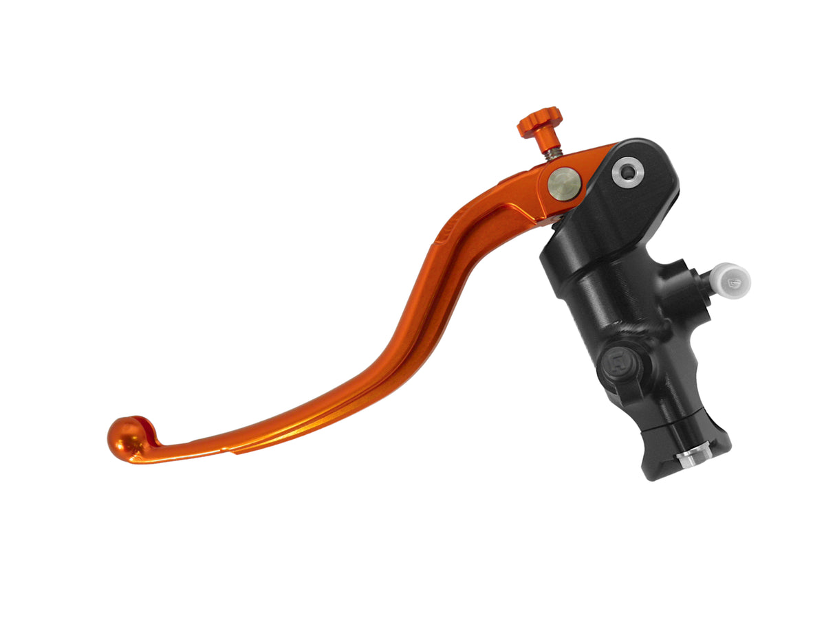 Pompa Frizione Radiale Accossato 16x16 Con Corpo Pompa Anodizzato Nero E Leva Fissa Colorata (Pomello+Leva)