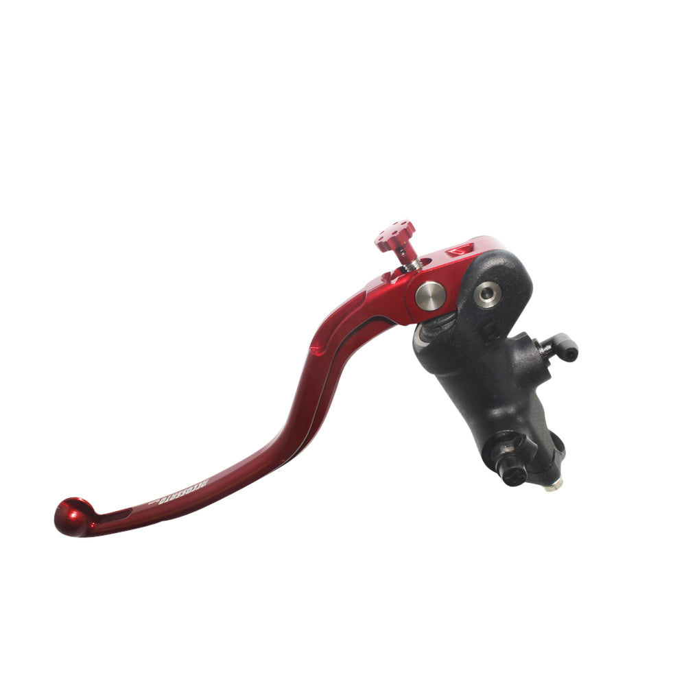 Pompa Frizione Radiale Accossato 16x16 Con Corpo Pompa Anodizzato Nero E Leva Fissa Colorata (Pomello+Leva)