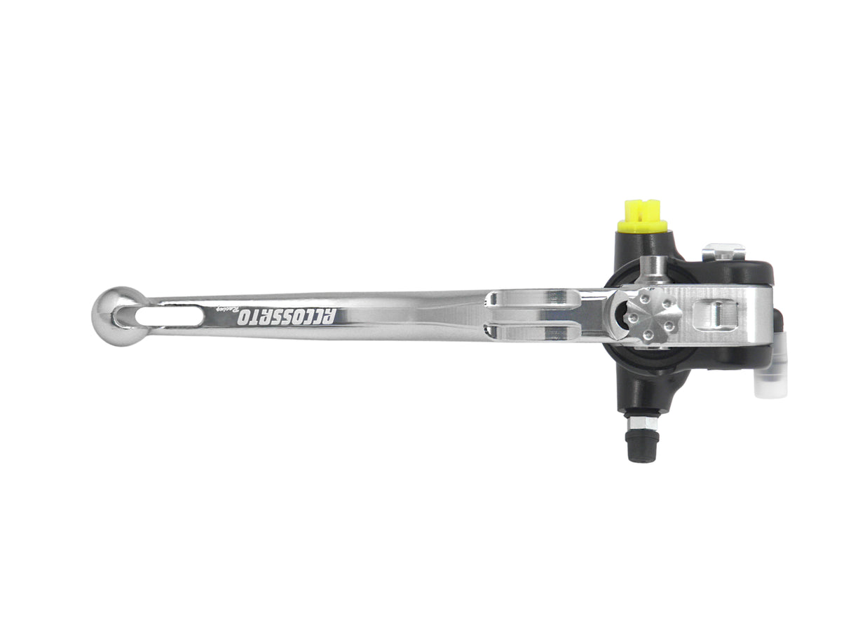 Pompa Frizione Radiale Accossato 16x16 Con Corpo Pompa Anodizzato Nero E Leva Fissa Colorata (Pomello+Leva)