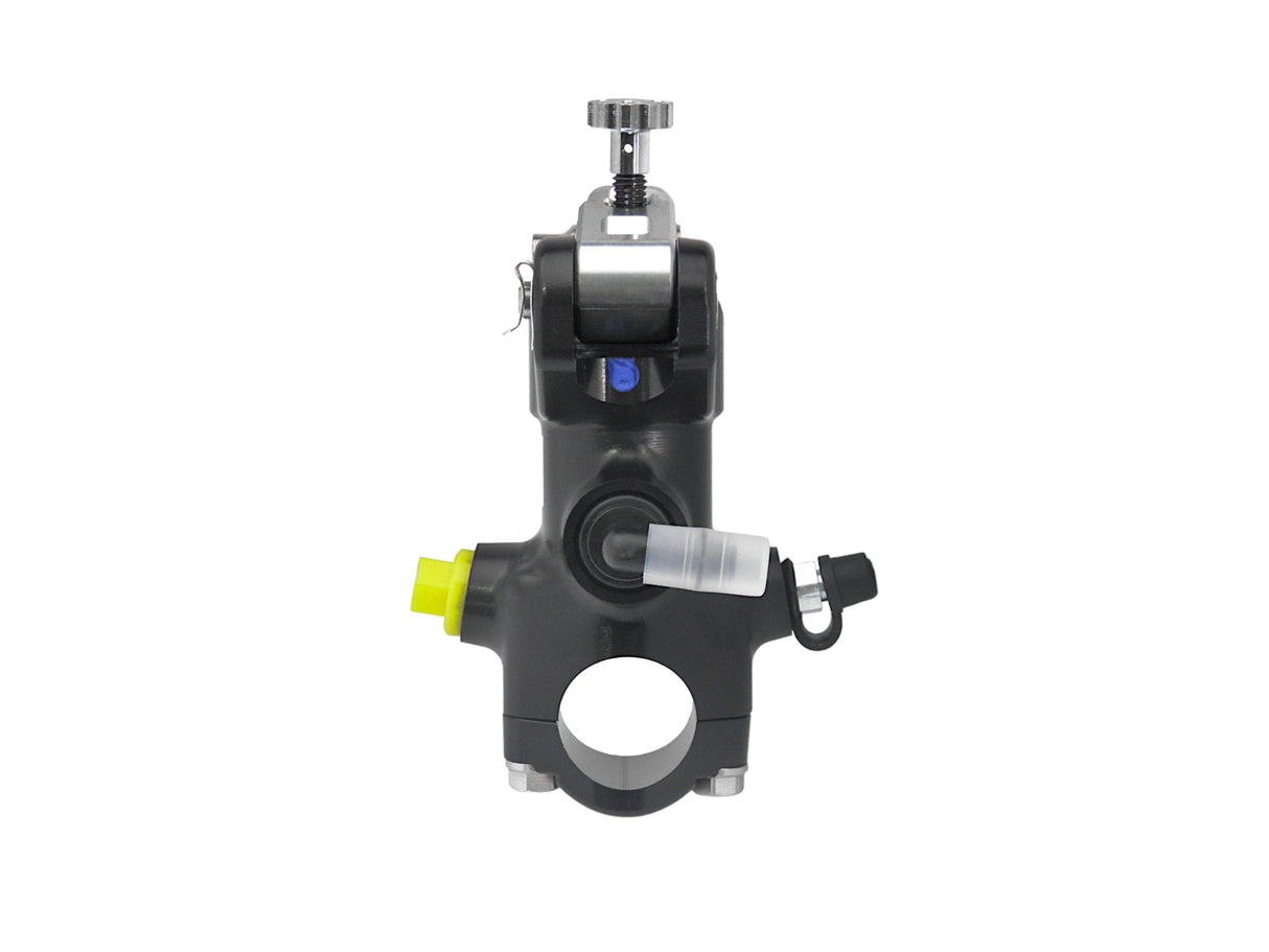 Pompa Freno Radiale Accossato 16x18 Con Corpo Pompa Anodizzato Nero E Leva Fissa Colorata (Pomello+Leva)