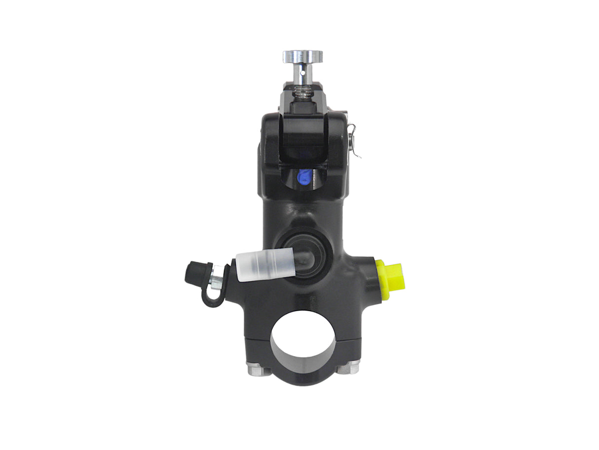 Pompa Frizione Radiale Accossato 16x18 Con Corpo Pompa Anodizzato Nero E Leva Snodata Colorata (Pomello+Leva)