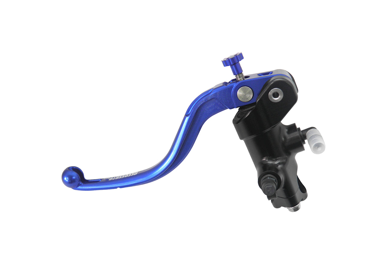 Pompa Frizione Radiale Accossato 16x18 Con Corpo Pompa Anodizzato Nero E Leva Fissa Colorata (Pomello+Leva)