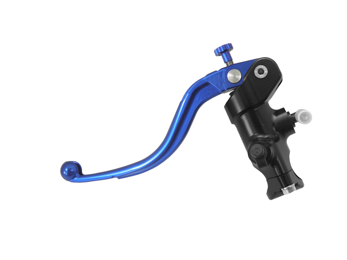 Pompa Frizione Radiale Accossato 16x18 Con Corpo Pompa Anodizzato Nero E Leva Fissa Colorata (Pomello+Leva)