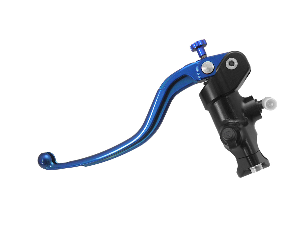 Pompa Frizione Radiale Accossato 16x18 Con Corpo Pompa Anodizzato Nero E Leva Fissa Colorata (Pomello+Leva)