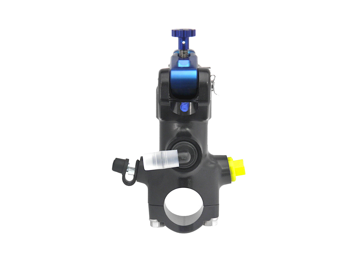 Pompa Frizione Radiale Accossato 16x18 Con Corpo Pompa Anodizzato Nero E Leva Fissa Colorata (Pomello+Leva)