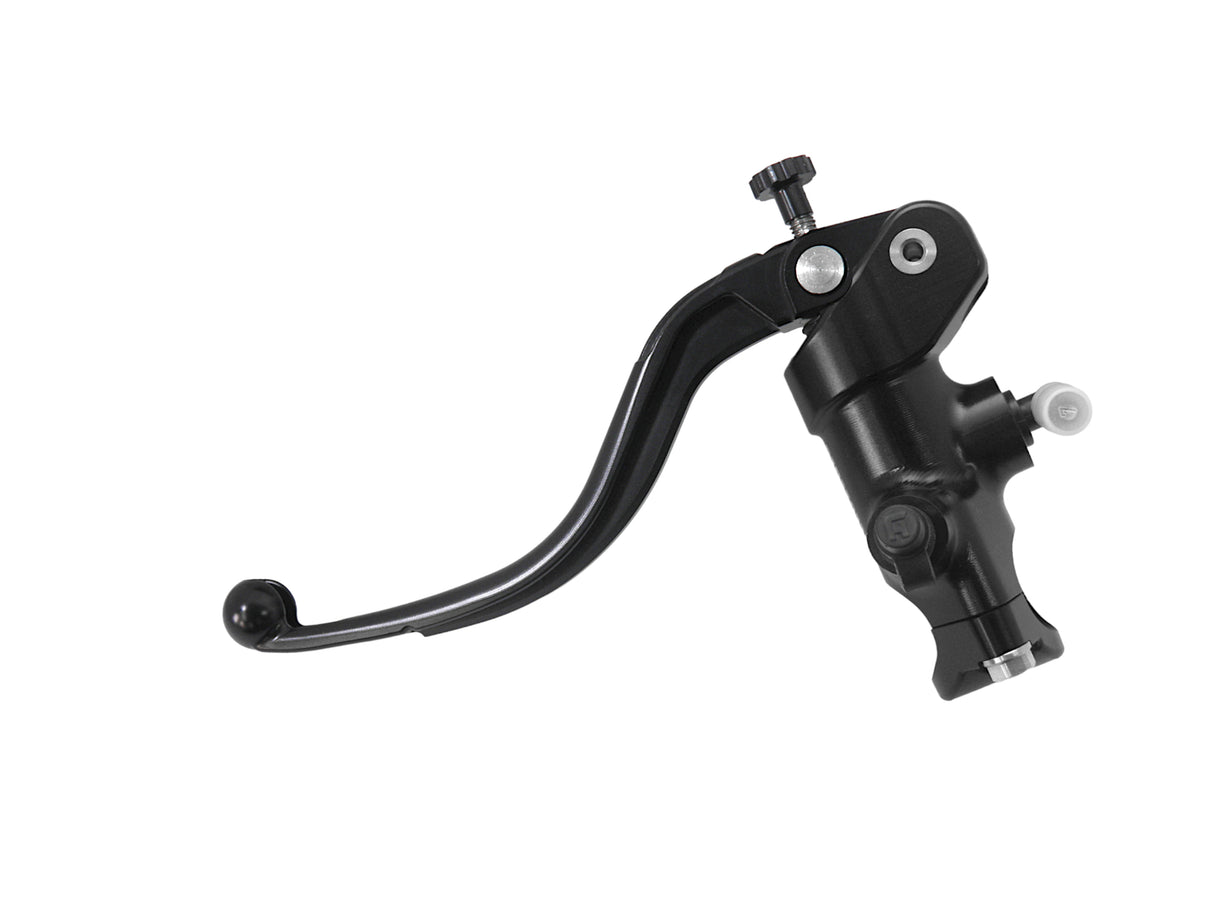 Pompa Frizione Radiale Accossato 16x18 Con Corpo Pompa Anodizzato Nero E Leva Fissa Colorata (Pomello+Leva)