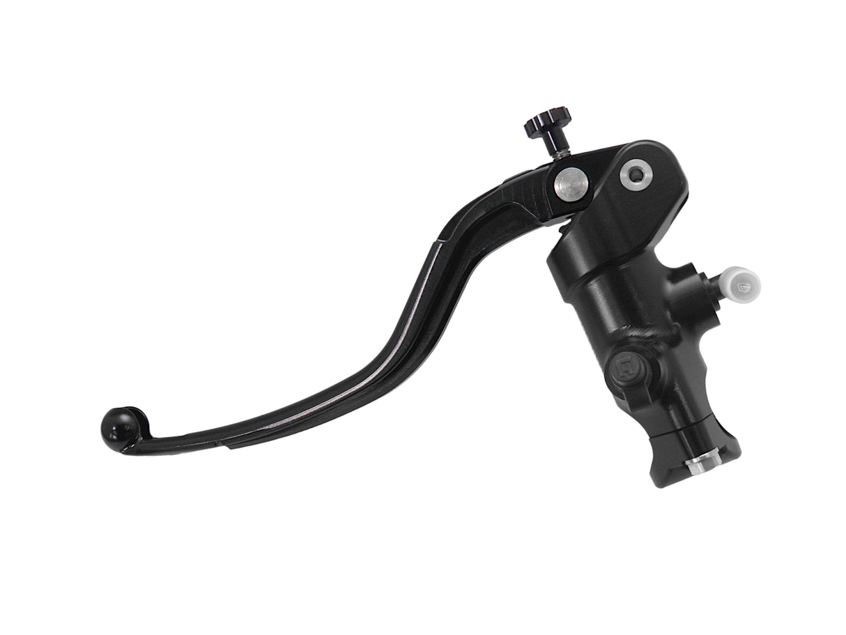 Pompa Frizione Radiale Accossato 16x18 Con Corpo Pompa Anodizzato Nero E Leva Fissa Colorata (Pomello+Leva)