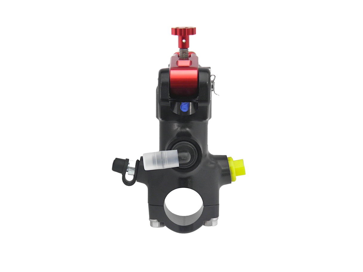 Pompa Frizione Radiale Accossato 16x18 Con Corpo Pompa Anodizzato Nero E Leva Fissa Colorata (Pomello+Leva)