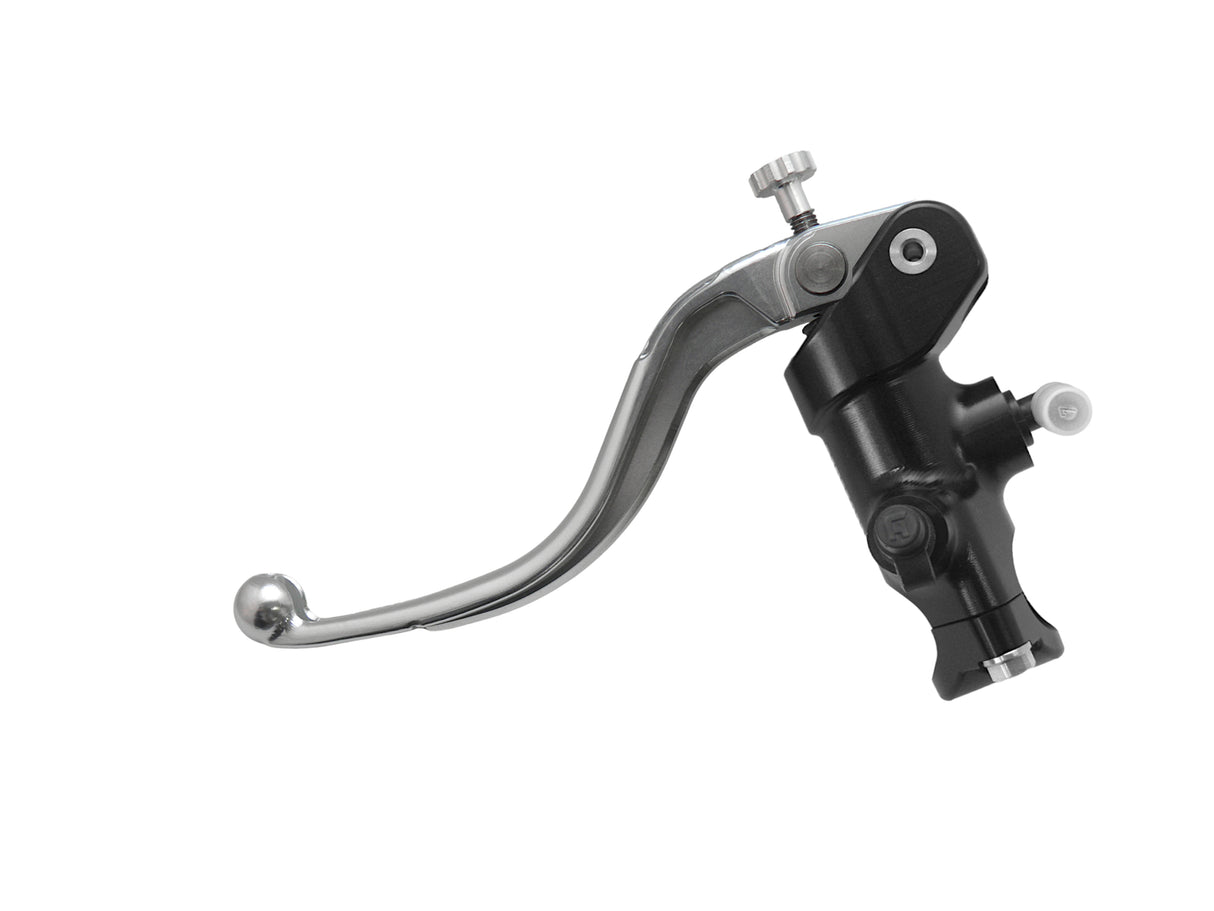 Pompa Frizione Radiale Accossato 16x18 Con Corpo Pompa Anodizzato Nero E Leva Fissa Colorata (Pomello+Leva)