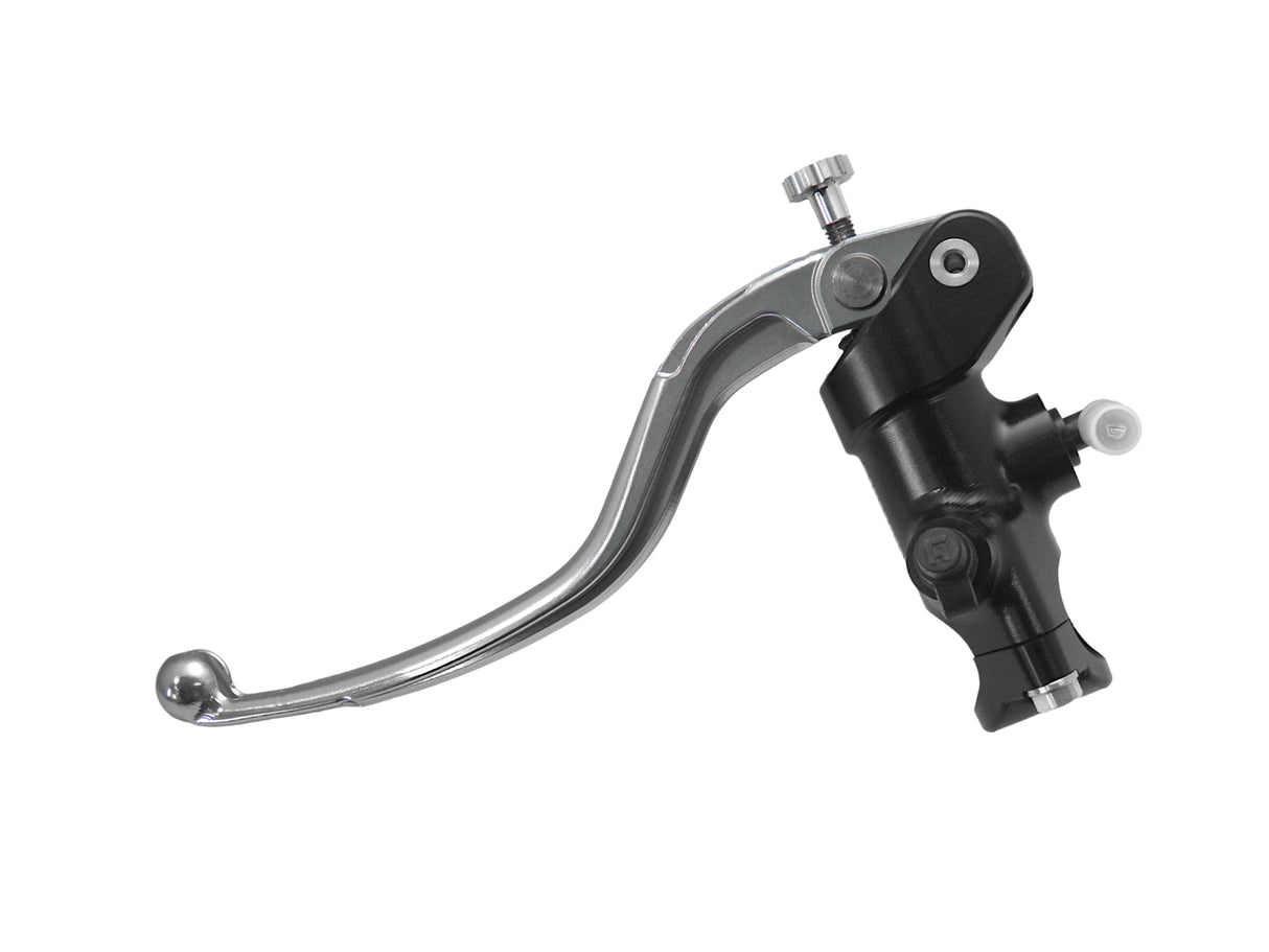 Pompa Frizione Radiale Accossato 16x18 Con Corpo Pompa Anodizzato Nero E Leva Fissa Colorata (Pomello+Leva)